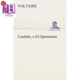 Candido 老实人 Optimismo 或者乐观主义者 海外直订西班牙语