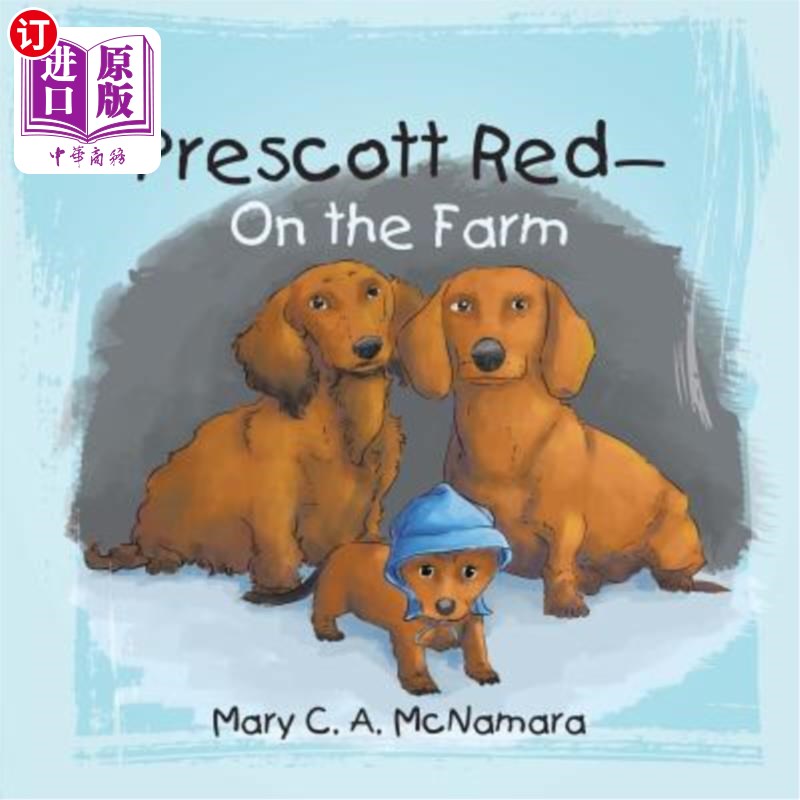 海外直订Prescott Red-On the Farm 普雷斯科特·雷德在农场