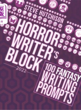海外直订Horror Writer's Block: 100 Fantasy Writing Prompts (2022) 恐怖作家受阻:100个奇幻小说提示(2022年)