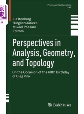 海外直订Perspectives in Analysis, Geometry, and Topology: On the Occasion of the 60th Bi 分析、几何和拓扑的视角:在