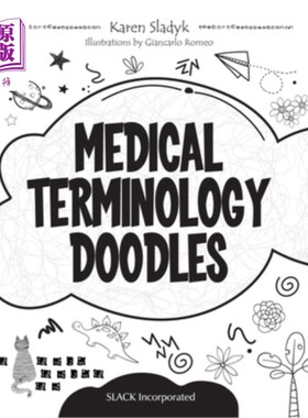海外直订医药图书Medical Terminology Doodles 医学术语涂鸦