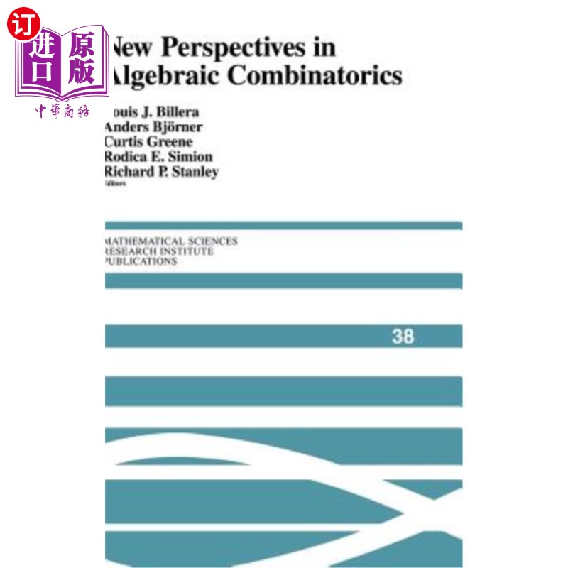 海外直订New Perspectives in Algebraic Combinatorics 代数组合学的新观点
