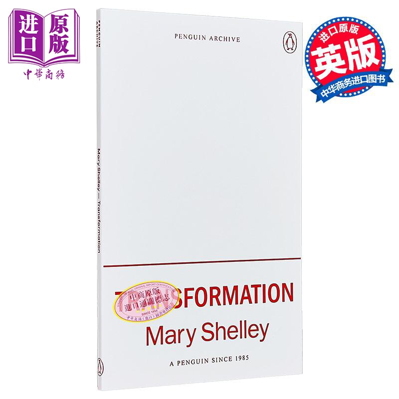 90周年企鹅档案系列 玛丽 雪莱 转型 Penguin Archive Transformation 英文原版 Mary Shelley 经典文学作品【中商原版】