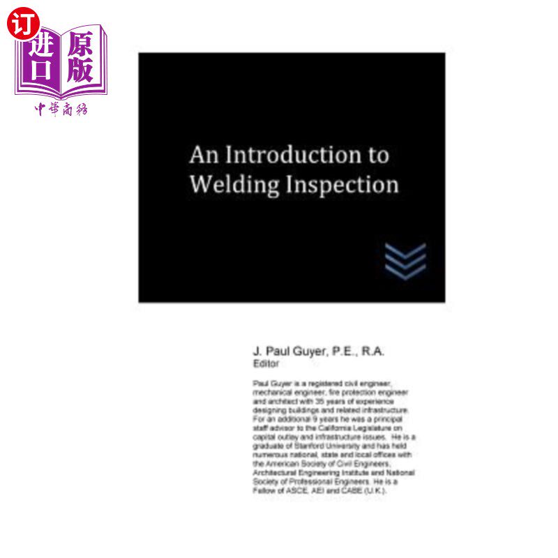 海外直订An Introduction to Welding Inspection 焊接检验简介