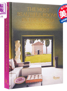 世界上的美丽房间 Architectural Digest AD建筑文摘100周年 进口艺术 室内装饰设计家居 Rizzoli【中商原版】