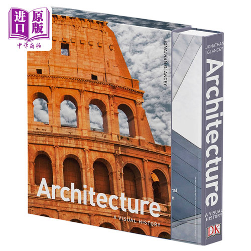 DK图解建筑史 进口艺术 DK-Architecture A Visual History Jonathan Glancey 艺术设计【中商原版】