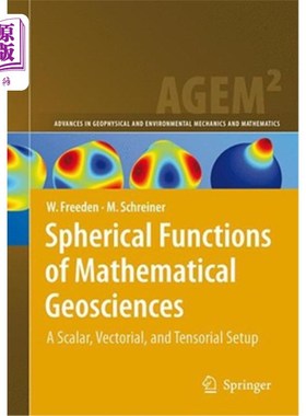 海外直订Spherical Functions of Mathematical Geosciences: A Scalar, Vectorial, and Tensor 数学地球科学的球函数：标量
