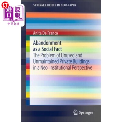 海外直订Abandonment as a Social Fact 抛弃是一个社会事实