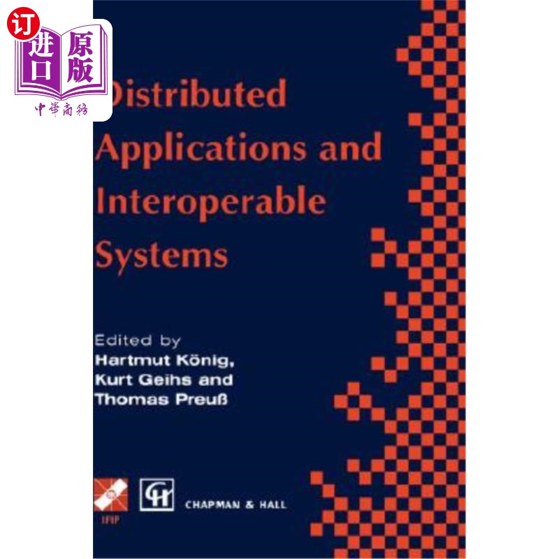 海外直订Distributed Applications and Interoperable Systems 分布式应用程序和互操作系统