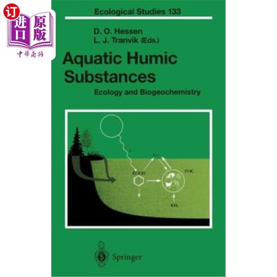 海外直订Aquatic Humic Substances: Ecology and Biogeochemistry 水生腐殖质:生态学和生物地球化学