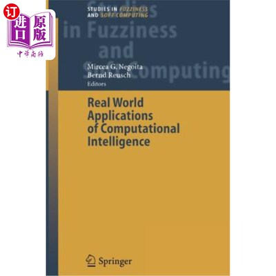 海外直订Real World Applications of Computational Intelligence 计算智能的现实应用