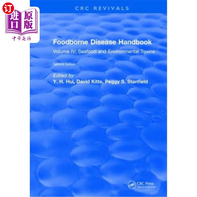 海外直订医药图书Foodborne Disease Handbook, Second Edition: Volume IV: Seafood and Environmental 食源性疾病手册，第 - 实物图