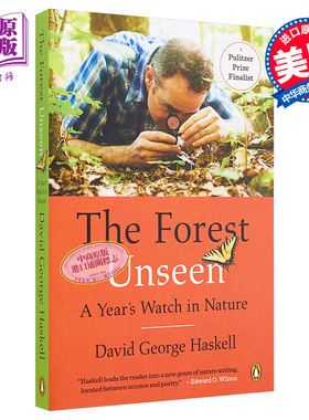 看不见的森林:林中自然笔记 英文原版 The Forest Unseen
