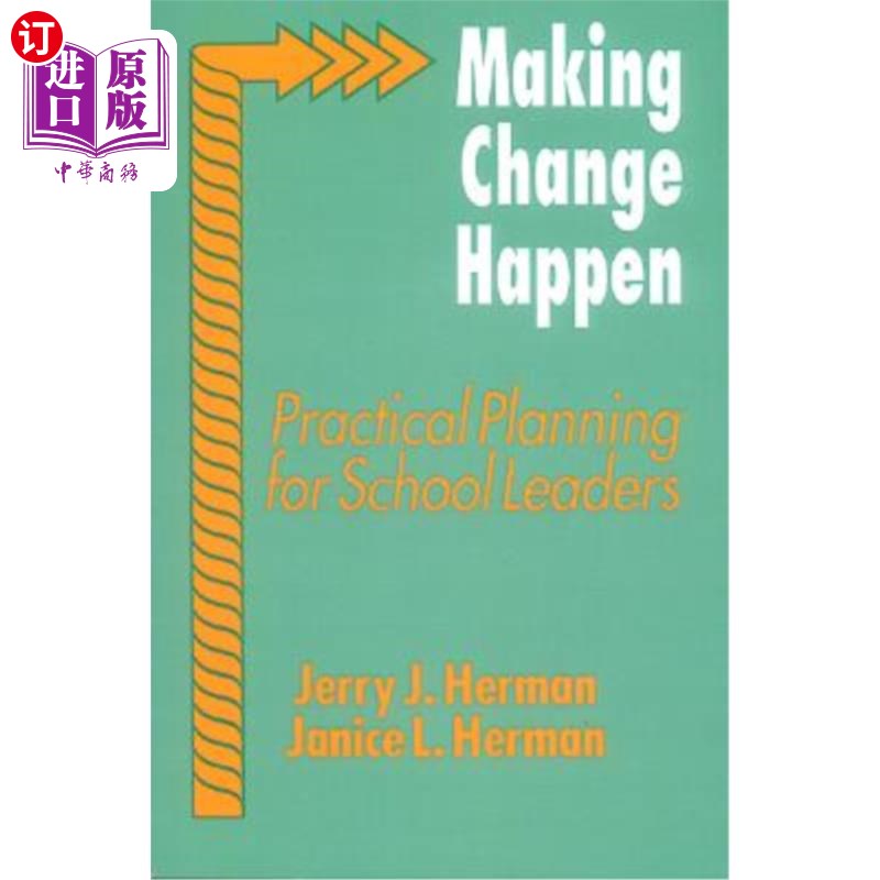 海外直订Making Change Happen: Practical Planning for School Leaders 让改变发生:学校领导的实际计划