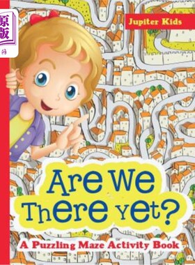 海外直订Are We There Yet? A Puzzling Maze Activity Book 我们到了吗？令人费解的迷宫活动书