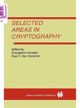 海外直订Selected Areas in Cryptography 密码术的选择区