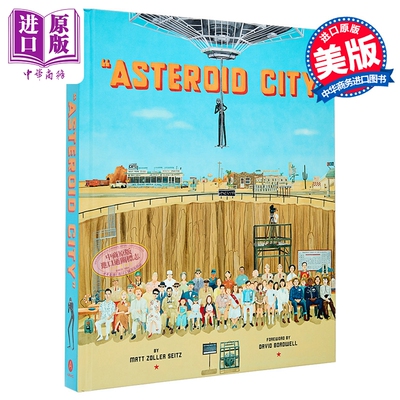 韦斯 安德森收藏 小行星城电影设定集 The Wes Anderson Collection Asteroid City 英文原版 Matt Seitz【中商原版】