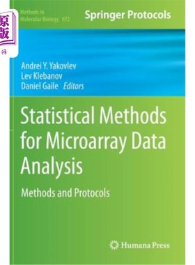 海外直订医药图书Statistical Methods for Microarray Data Analysis: Methods and Protocols 微阵列数据分析的统计方法:方