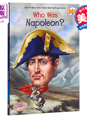 【中商原版】拿破仑是谁？英文原版 Who Was Napoleon? 历史名人百科 少儿科普读物 6-12岁