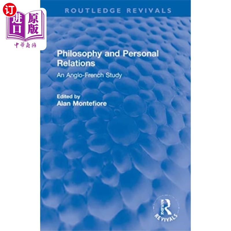 海外直订Philosophy and Personal Relations 哲学与人际关系