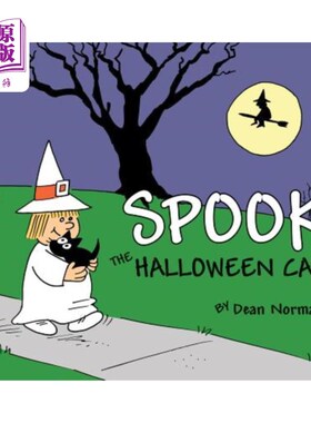 海外直订Spook the Halloween Cat 吓唬万圣节猫
