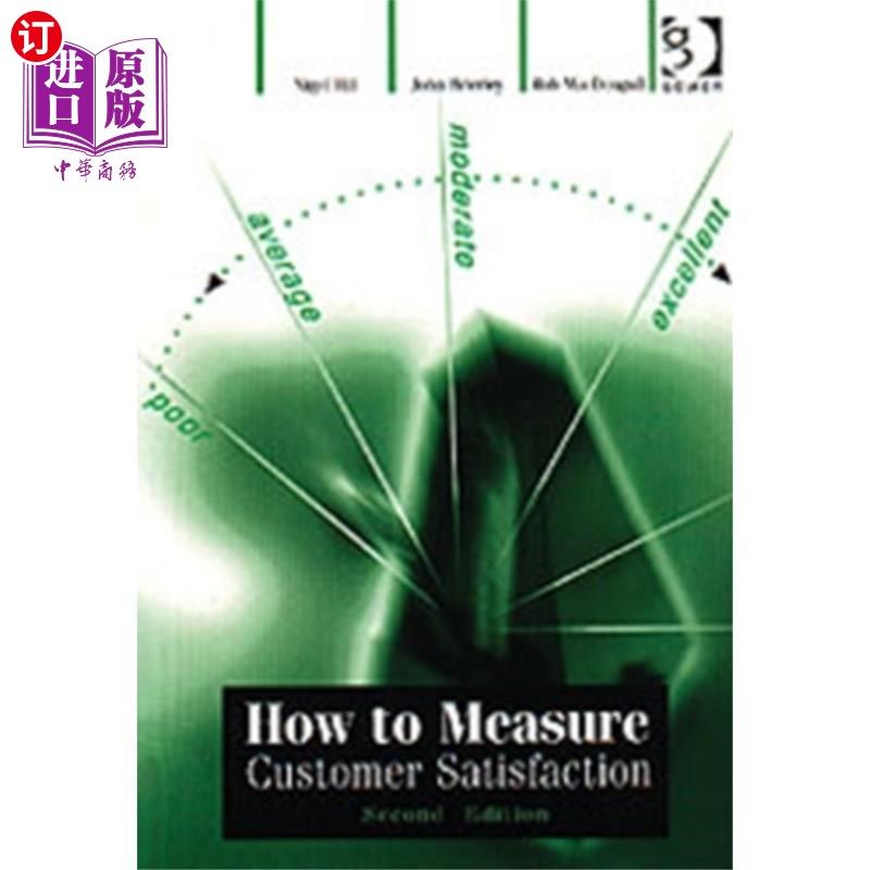 海外直订How to Measure Customer Satisfaction 如何衡量顾客满意度