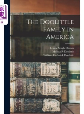 海外直订The Doolittle Family in America 美国的杜立特家族