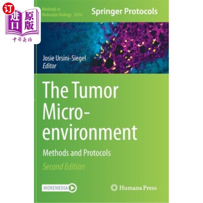 海外直订医药图书The Tumor Microenvironment: Methods and Protocols 肿瘤微环境:方法和协议