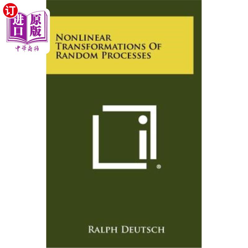 海外直订Nonlinear Transformations of Random Processes 随机过程的非线性变换