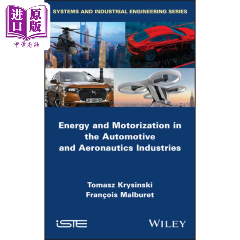 预售 汽车和航空工业的能源和机动化 Energy And Motorization In Automotive And Aeronautics Industries 英文原版 中商原版
