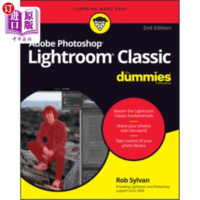 海外直订Adobe Photoshop Lightroom Classic for Dummies Adobe Photoshop Lightroom经典傻瓜