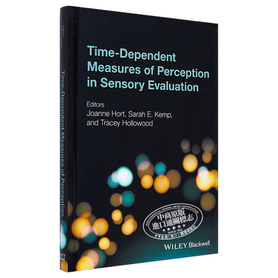 现货 Time Dependent Measures Of Perception In Sensory Evaluation Sarah Kemp 英文原版【中商原版】wiley