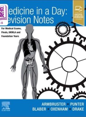 海外直订医药图书Medicine in a Day: Revision Notes for Medical Exams, Finals, Ukmla and Foundatio 一日医学:医学考试