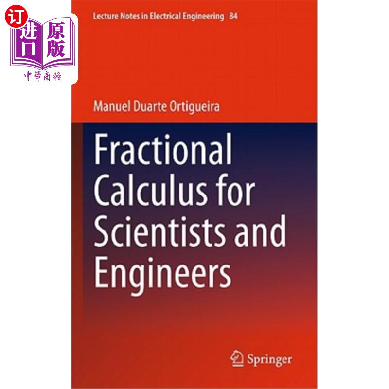 海外直订Fractional Calculus for Scientists and Engineers 分式微积分