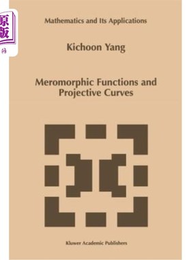 海外直订Meromorphic Functions and Projective Curves 亚纯函数与射影曲线