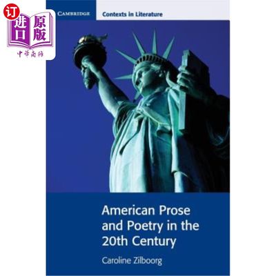 海外直订American Prose and Poetry in the 20th Century 20世纪的美国散文和诗歌