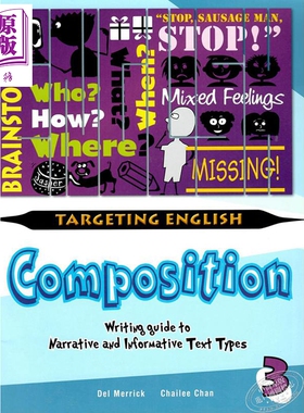 现货 【新加坡小学英语写作】Targeting English Composition Book 3 三年级含答案