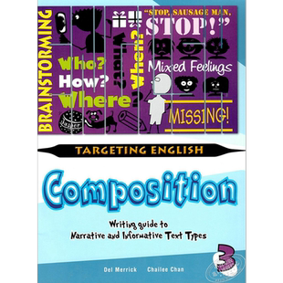 现货 【新加坡小学英语写作】Targeting English Composition Book 3 三年级含答案