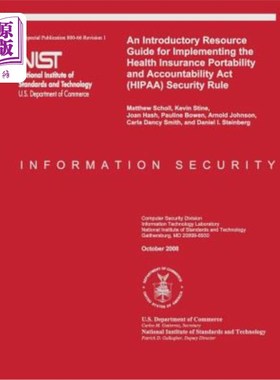 海外直订医药图书An Introductory Resource Guide for Implementing the Health Insurance Portability 实施健康保险可携带