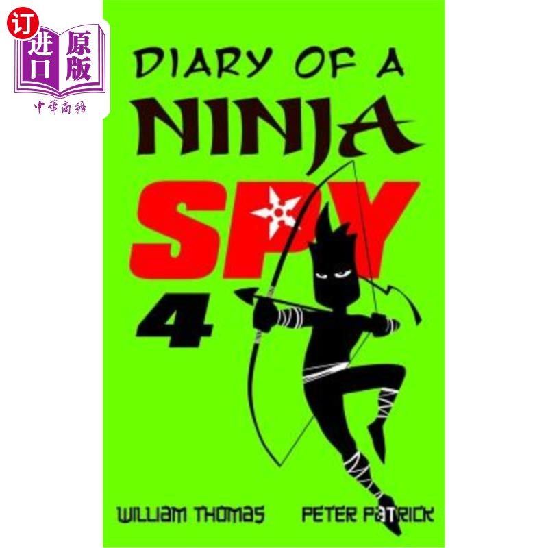 海外直订Diary of a Ninja Spy 4: Clone Army! 忍者间谍日记4:克隆人军队!