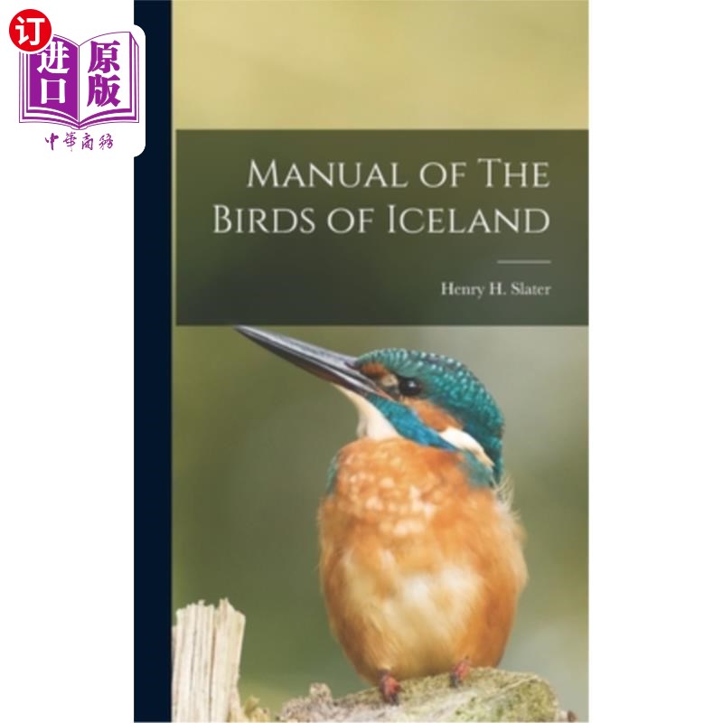 海外直订Manual of The Birds of Iceland 冰岛鸟类手册