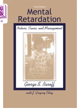 海外直订医药图书Mental Retardation 精神发育迟滞