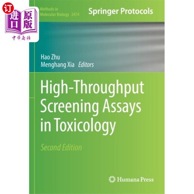 海外直订医药图书High-Throughput Screening Assays in Toxicology 毒理学中的高通量筛选试验