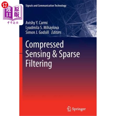 海外直订Compressed Sensing & Sparse Filtering 压缩感知与稀疏滤波
