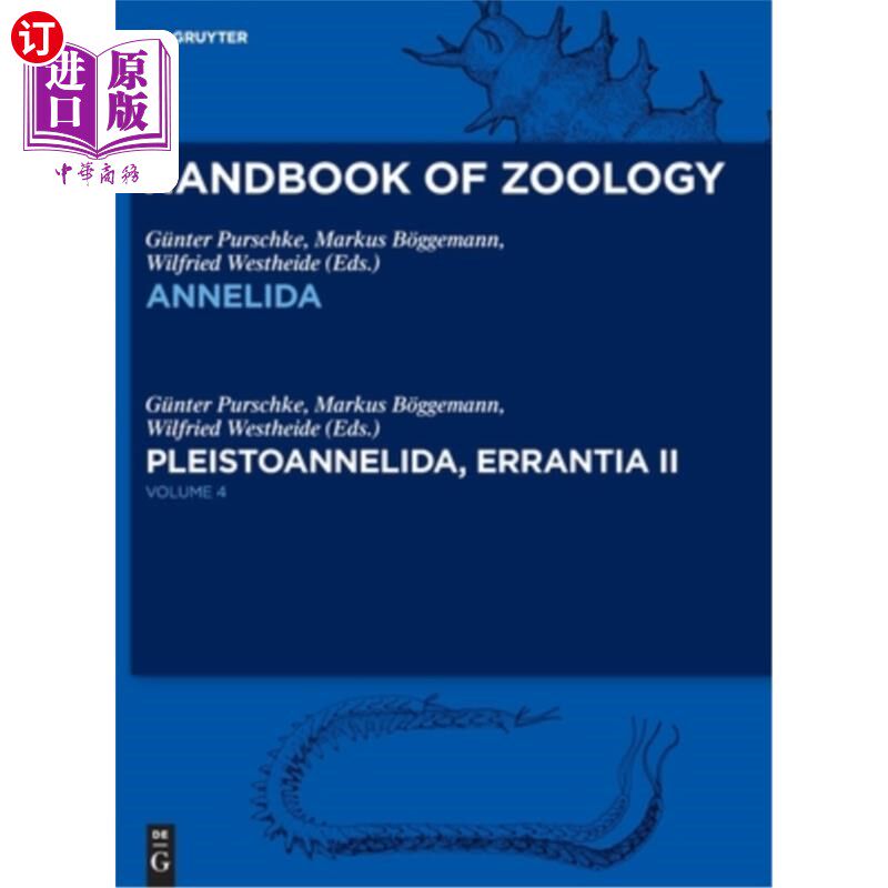 海外直订Pleistoannelida, Errantia II 普莱斯托安利达,埃兰蒂亚二世
