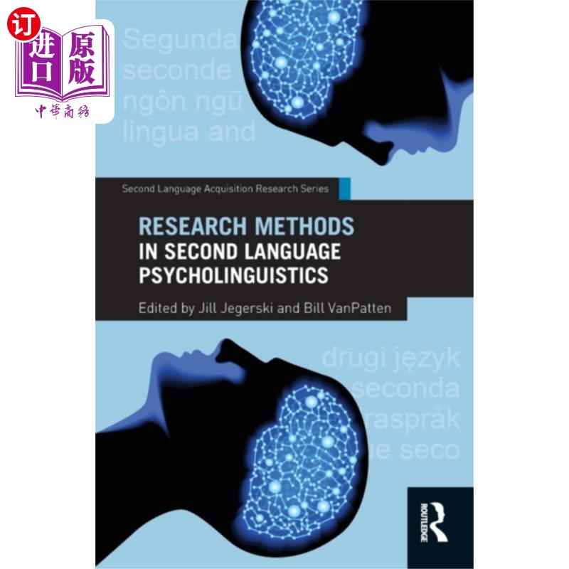 海外直订Research Methods in Second Language Psycholingui... 第二语言心理语言学研究方法