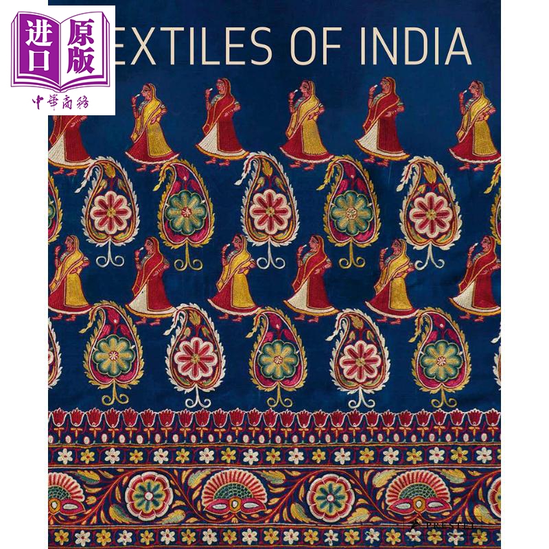 现货 Textiles of India 进口艺术 印度纺织品【中商原版】