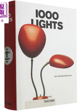 1000 Lights 进口艺术 1000个灯光设计 Taschen出版 工艺设计 精装【中商原版】
