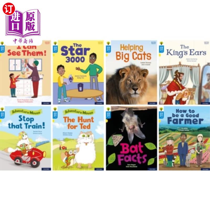 海外直订Oxford Reading Tree Word Sparks: Level 3: Mixed ... 牛津阅读树单词火花:3级:混合8卷