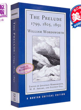 Norton Critical Editions The Prelude 英文原版 序曲 1799 1805 1850 诺顿文学解读系列 William Wordsworth【中商原版】